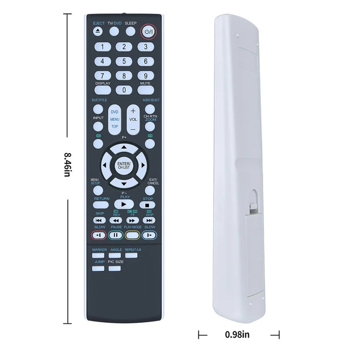 SE-R0319 For Toshiba DVD Amplifier Player Infrared Remote Control Replacement Universal Controller - Black - 5
