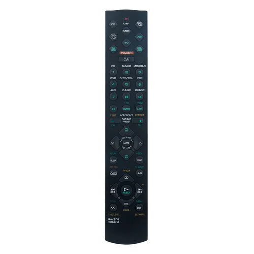 RAV206 For Yamaha AV Receiver Remote Control Replacement Infrared Control - Black - 1