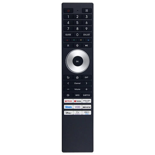 ERF3AE98T For Toshiba TV Remote Control 10m Range Infrared Controller (No Voice Function) - Black - 1