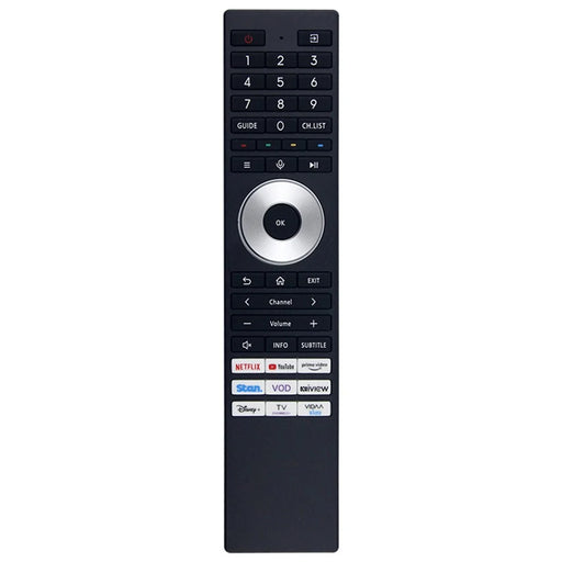 ERF3AE98T For Toshiba TV Remote Control 10m Range Infrared Controller (No Voice Function) - Black - 1