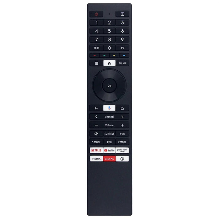 ERF3U98T For Toshiba TV Remote Control Replacement TV Infrared Controller (No Voice Function) - Black - 1