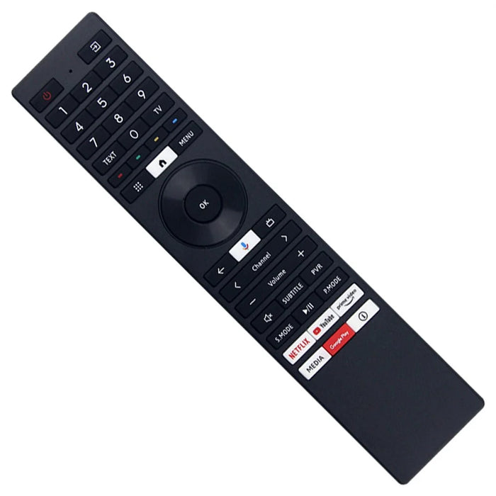 ERF3U98T For Toshiba TV Remote Control Replacement TV Infrared Controller (No Voice Function) - Black - 3