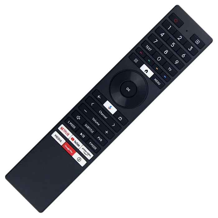 ERF3U98T For Toshiba TV Remote Control Replacement TV Infrared Controller (No Voice Function) - Black - 4