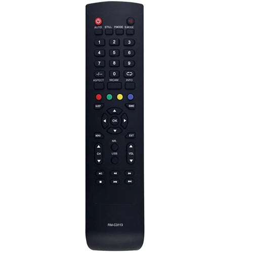 RM-C3113 For JVC TV Infrared Remote Control Direct Use Plug and Play Controller - Black - 1