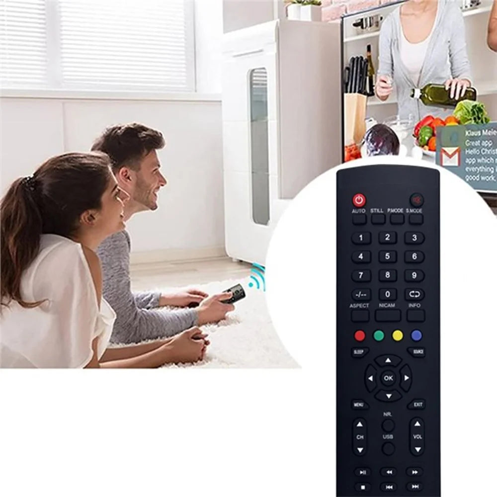 RM-C3113 For JVC TV Infrared Remote Control Direct Use Plug and Play Controller - Black - 4