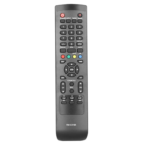 RM-C3195 For JVC TV Infrared Remote Control Direct Use Replacement Controller - Black - 1