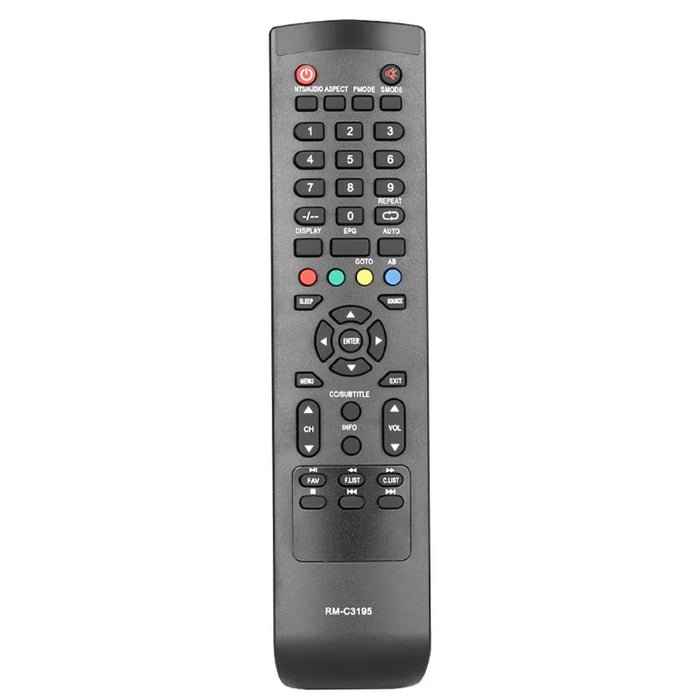 RM-C3195 For JVC TV Infrared Remote Control Direct Use Replacement Controller - Black - 1