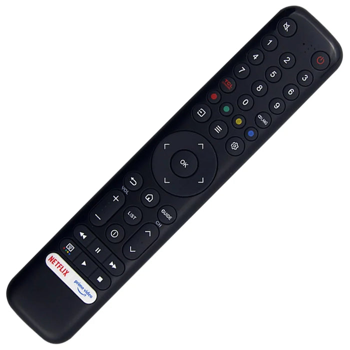 RC716 CUI1 For TCL TV Infrared Remote Control Replacement Universal Compatible Remote Controller - Black - 3