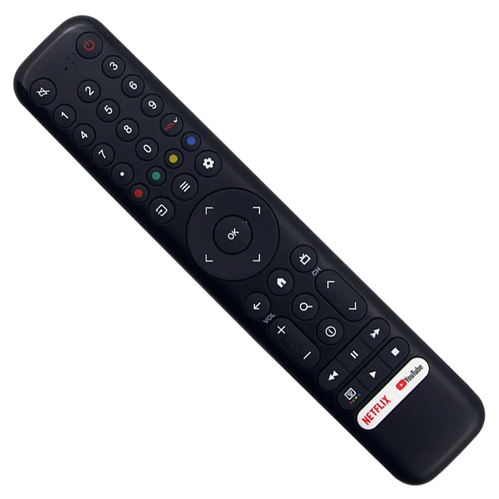 RC716 CMI3 For TCL TV Infrared Remote Control Universal Smart TV Controller Replacement - Black - 2