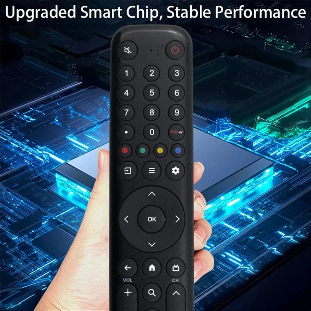 RC716 CMI3 For TCL TV Infrared Remote Control Universal Smart TV Controller Replacement - Black - 4