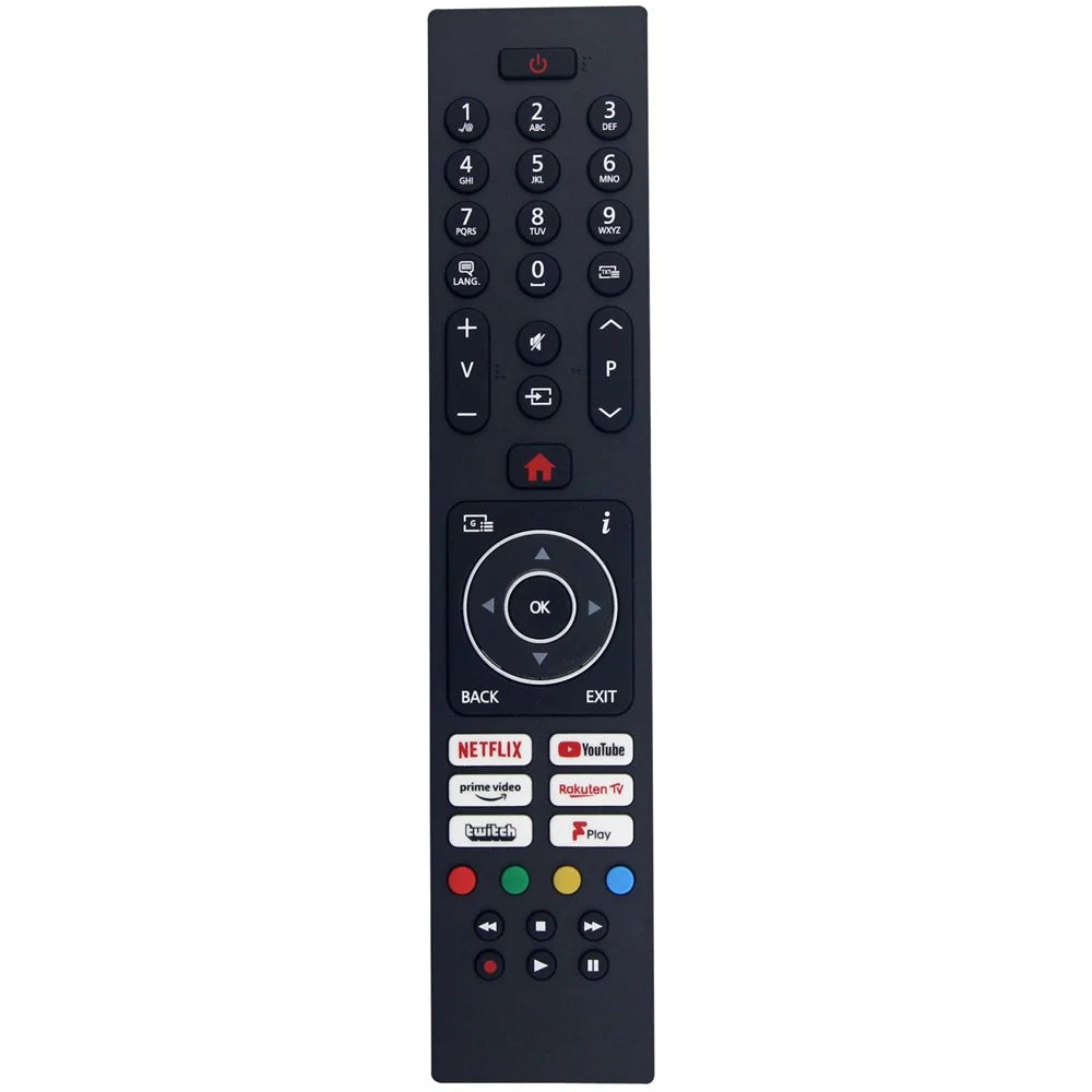 RC45137P For Bush TV Remote Control Replacement Infrared Controller - Black - 1