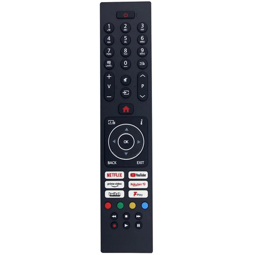 RC45137P For Bush TV Remote Control Replacement Infrared Controller - Black - 1