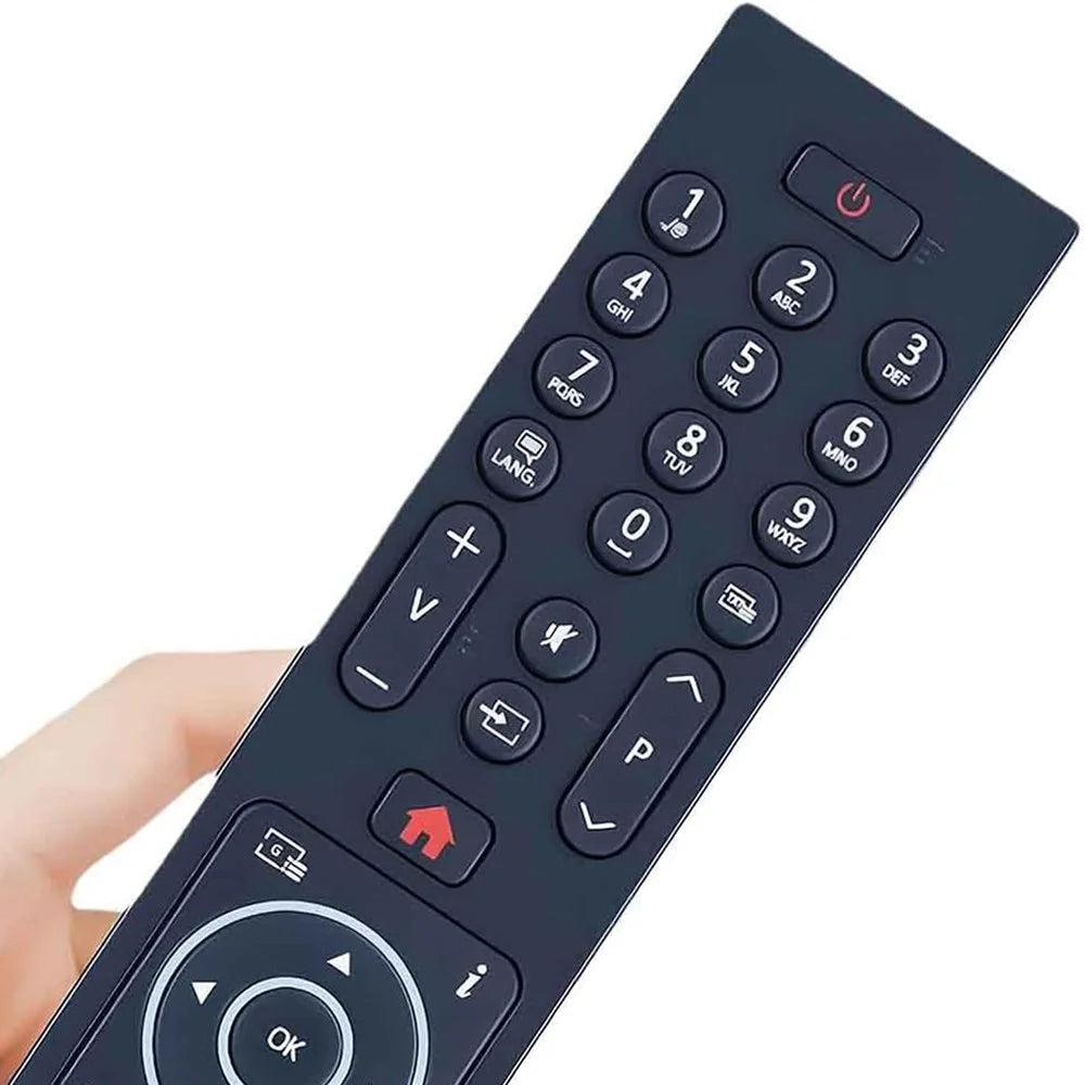 RC45137P For Bush TV Remote Control Replacement Infrared Controller - Black - 2