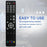 RC-1184 For Denon Amplifier Remote Control Replacement Infrared Controller - Black - 3