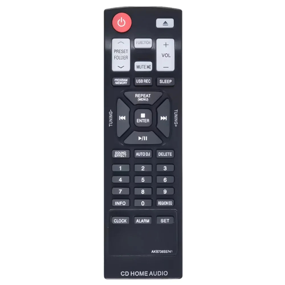 AKB73655741 For LG Sound System Home Theater Remote Control Infrared Controller - Black - 1