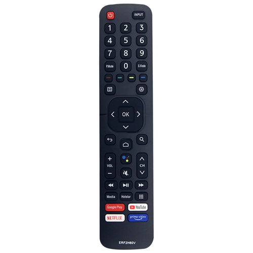 ERF2H60V For Hisense TV Infrared Controller Television Remote Control, No Voice Function - Black - 1