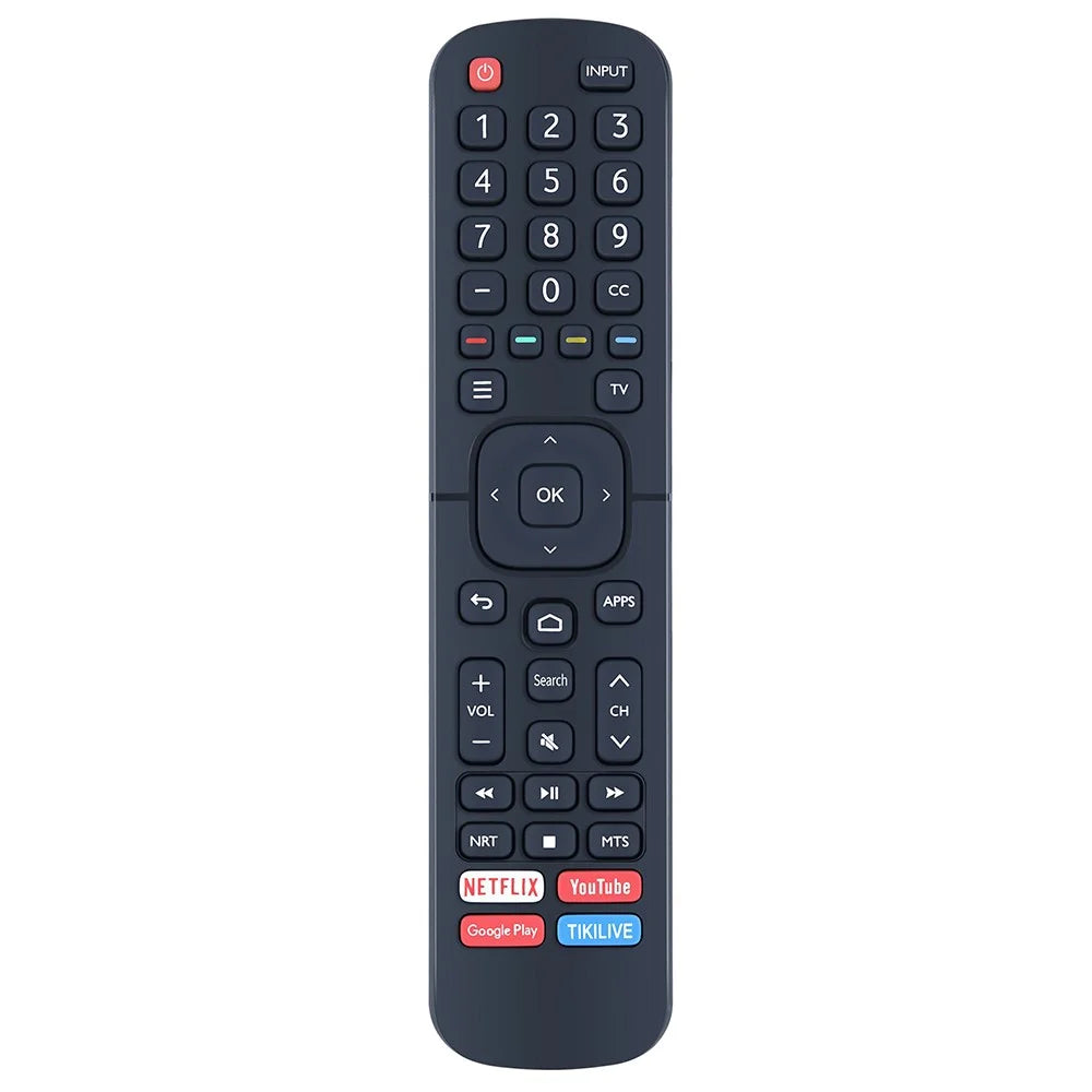 ERF2B60H For Hisense TV Remote Control Replacement No Setup ABS Controller - Black - 1