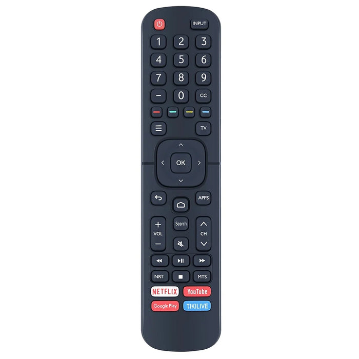 ERF2B60H For Hisense TV Remote Control Replacement No Setup ABS Controller - Black - 1