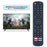 ERF2B60H For Hisense TV Remote Control Replacement No Setup ABS Controller - Black - 4