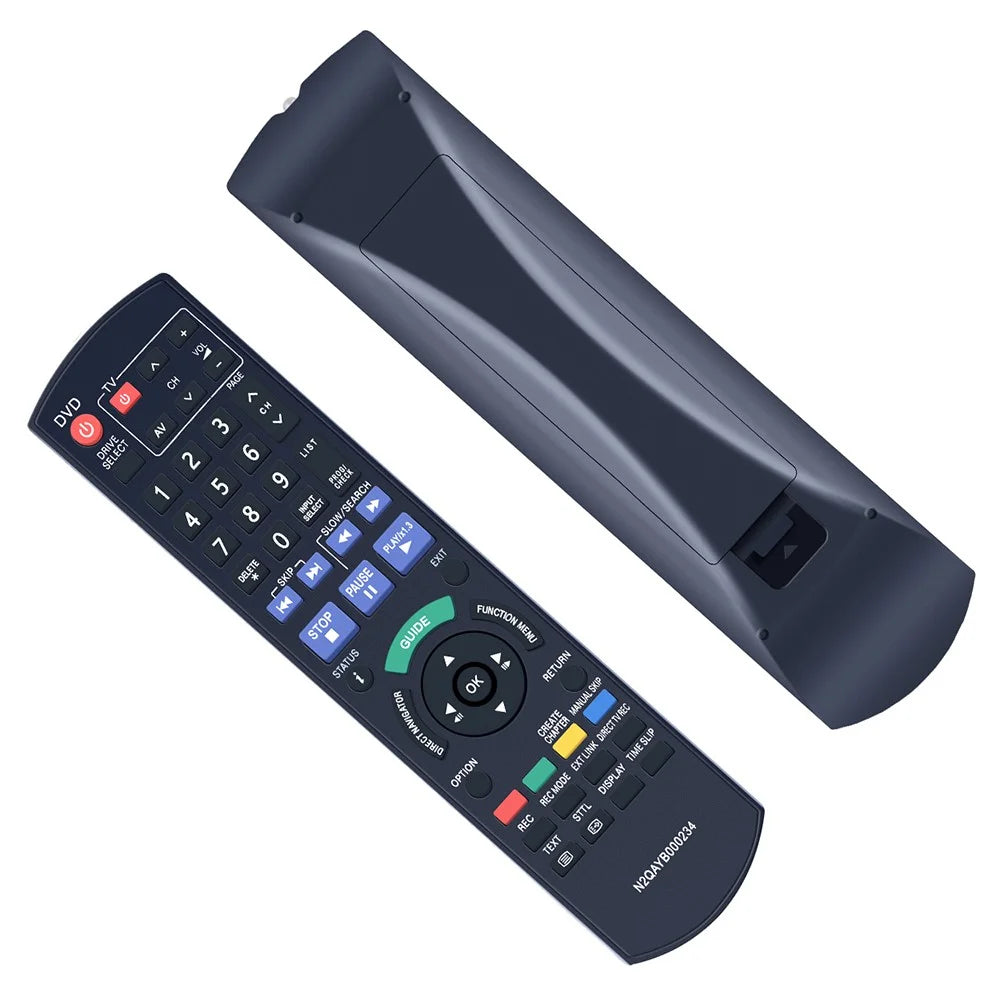 N2QAYB000234 For Panasonic Blu-ray DVD Player Remote Control IR Controller 10m Range - Black - 5