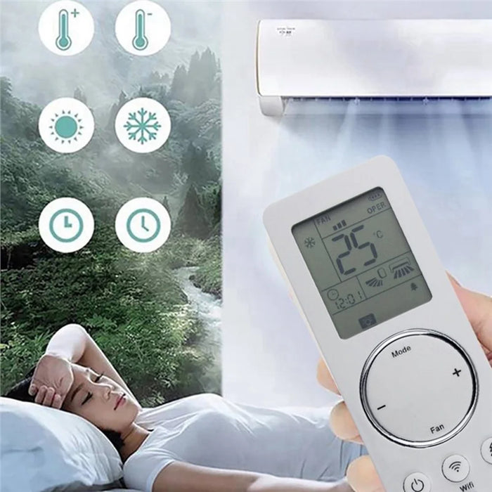 YBE1FB7 For Gree Air Conditioner Infrared Remote Control Replacement 10m Range Wireless Controller - 6