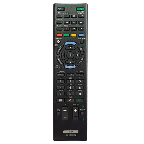 RM-ED052 Replacement Smart English Television Remote Control for Sony TV - 1