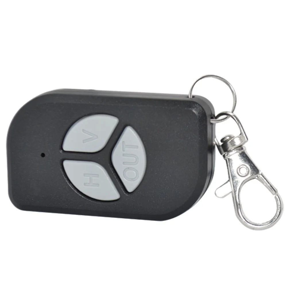 For Rossi & Peccinin DZ 3  /  DZ 4  /  DZ Nano Turbo  /  DZ 3 Turbo  /  DZ 4 Turbo 433MHz Garage Door Remote Control Rolling Code 3 Button 50-100M Range Remote Controller Transmitter - Black - 6