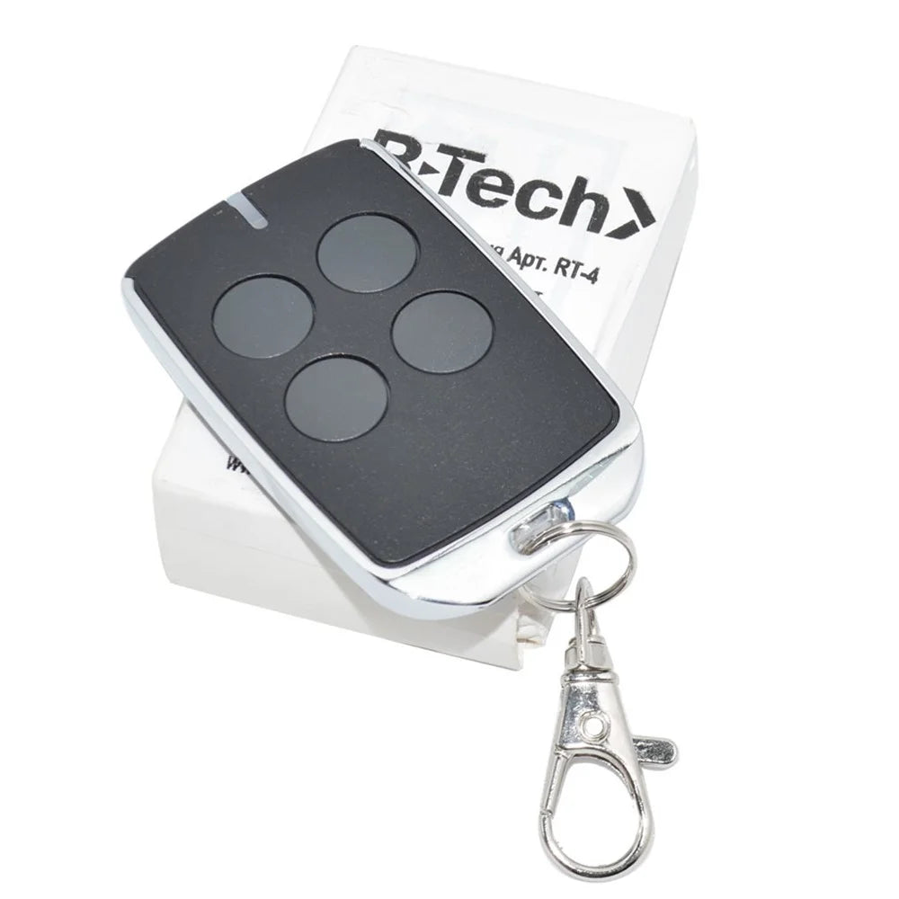 R-Tech RT-4 433MHz Remote Control for SL600AC.M  /  SL1000AC.M  /  SL1500AC.M  /  SL2000AC.M Automatic Door 4-Channel Remote Transmitter - Black - 2