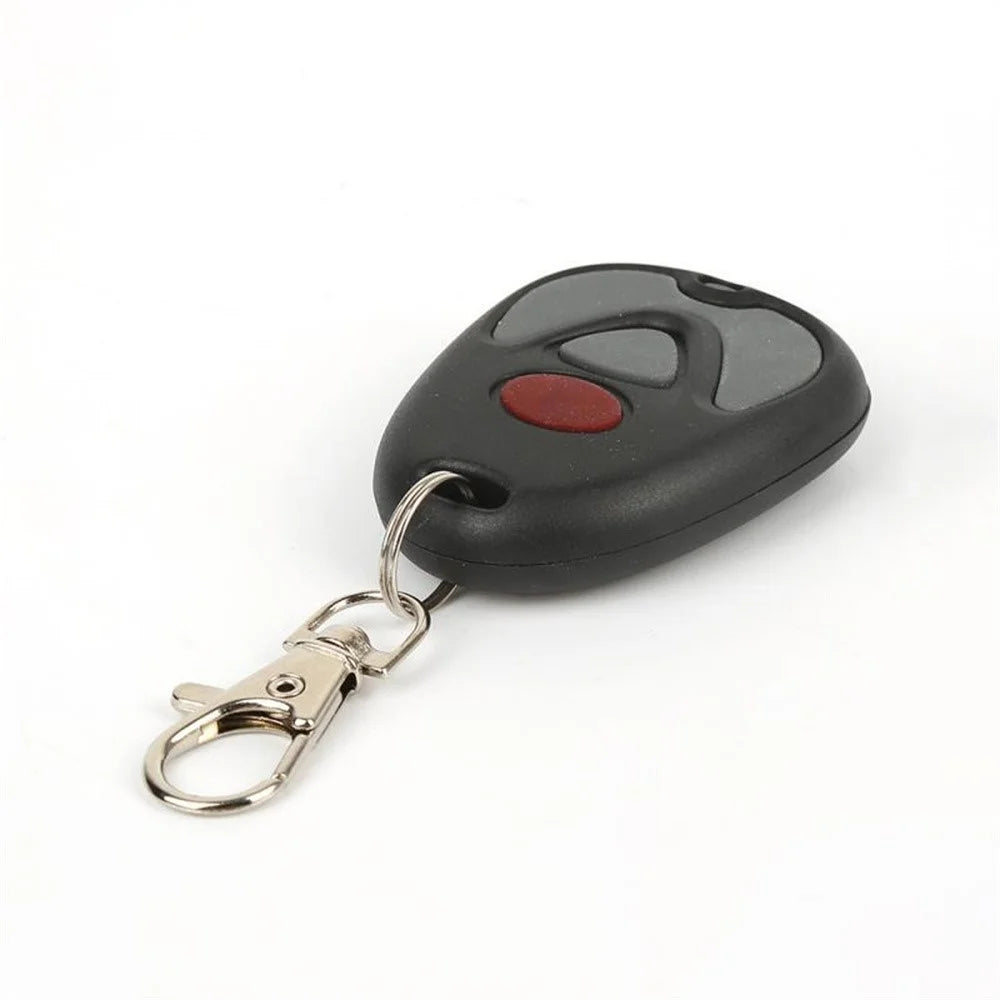 433MHz Remote Control Copy Code Fob Fixed Learning Rolling Code Copy Remote Remote Controller for Garage Door Gate - Black - 2