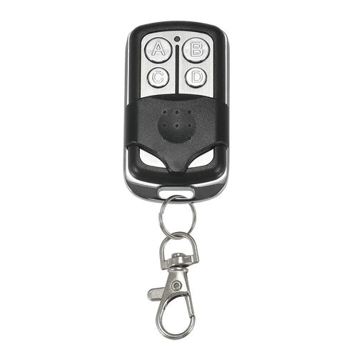 433MHz Universal Remote Control 4 Button Metal Wireless Copy Garage Door Remote Controller for Gate Opener Rolling Door - 1