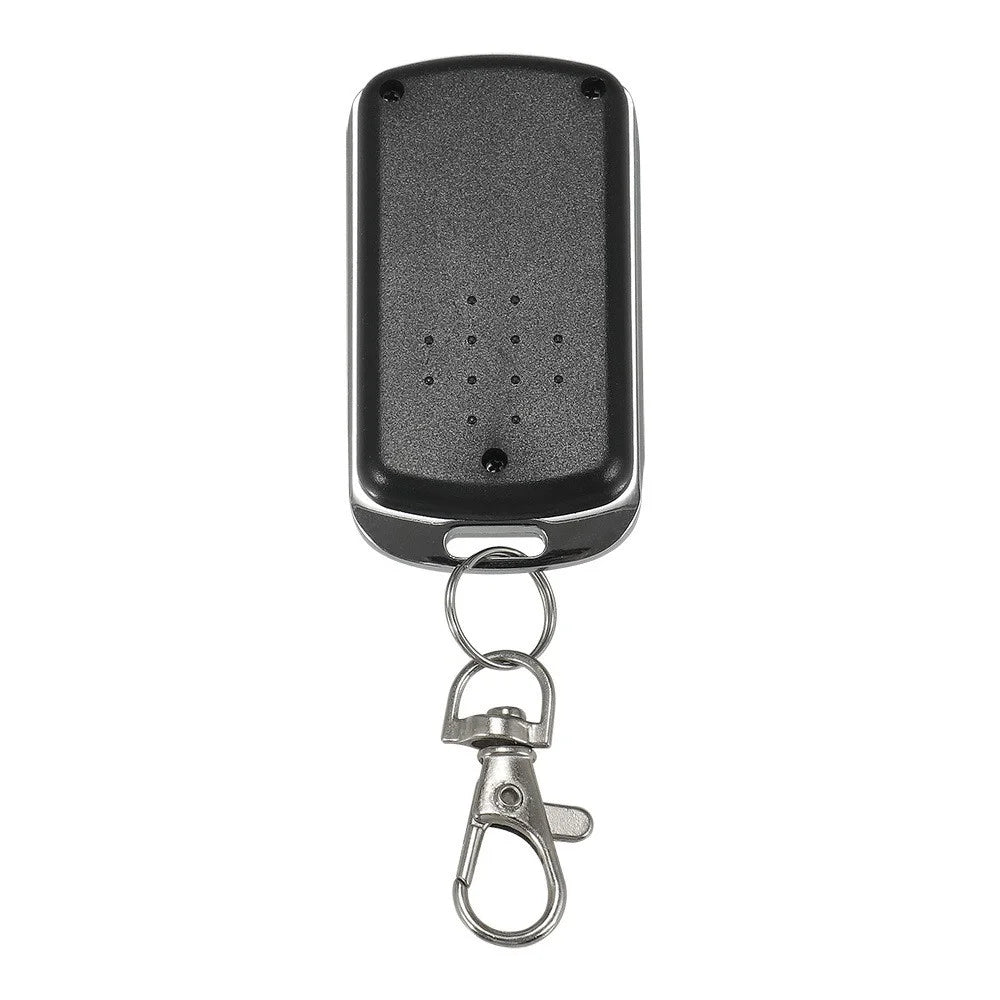 433MHz Universal Remote Control 4 Button Metal Wireless Copy Garage Door Remote Controller for Gate Opener Rolling Door - 4