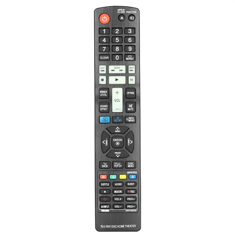 AKB73635402 Remote Control for LG Blu-ray DVD Player 10m Range Infrared Controller Replacement - 1