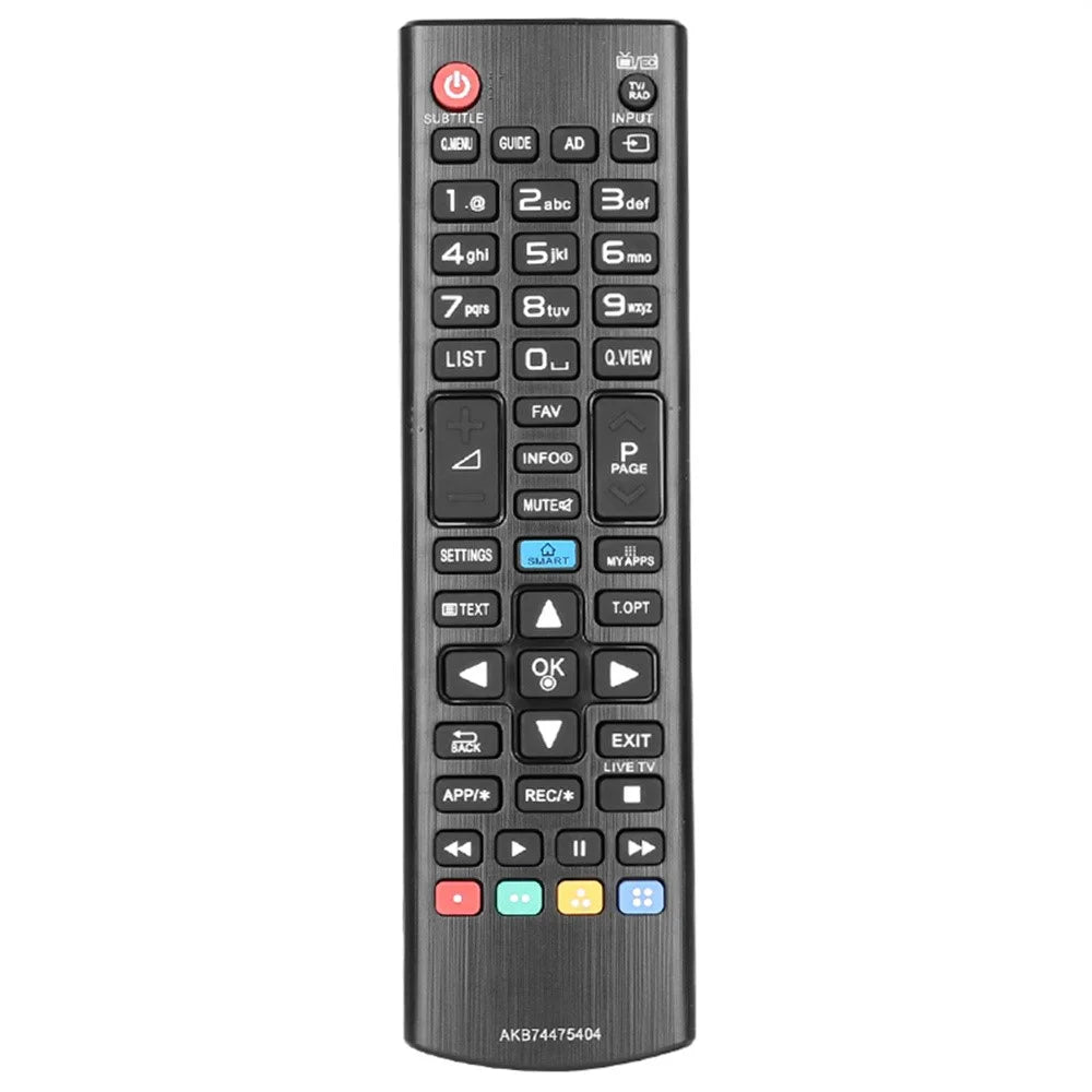AKB74475404 Remote Control for LG TV Long Distance Infrared Ergonomic Wireless Replacement Handheld Controller - 1