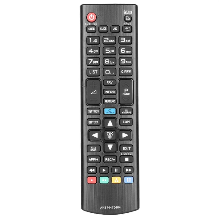 AKB74475404 Remote Control for LG TV Long Distance Infrared Ergonomic Wireless Replacement Handheld Controller - 1