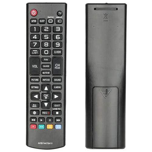 AKB74475411 Remote Control for LG TV 1-10m Range IR Infrared Ergonomic Wireless Replacement Handheld Controller - 1