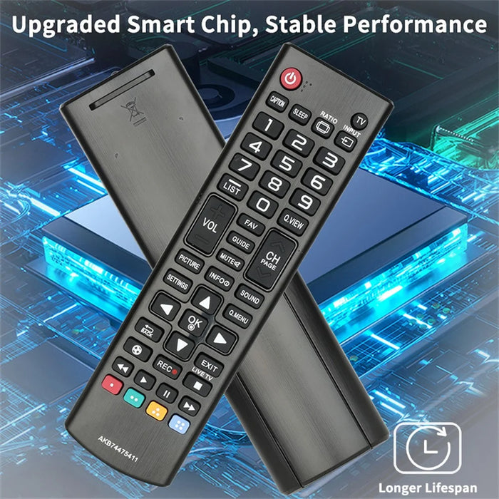 AKB74475411 Remote Control for LG TV 1-10m Range IR Infrared Ergonomic Wireless Replacement Handheld Controller - 4