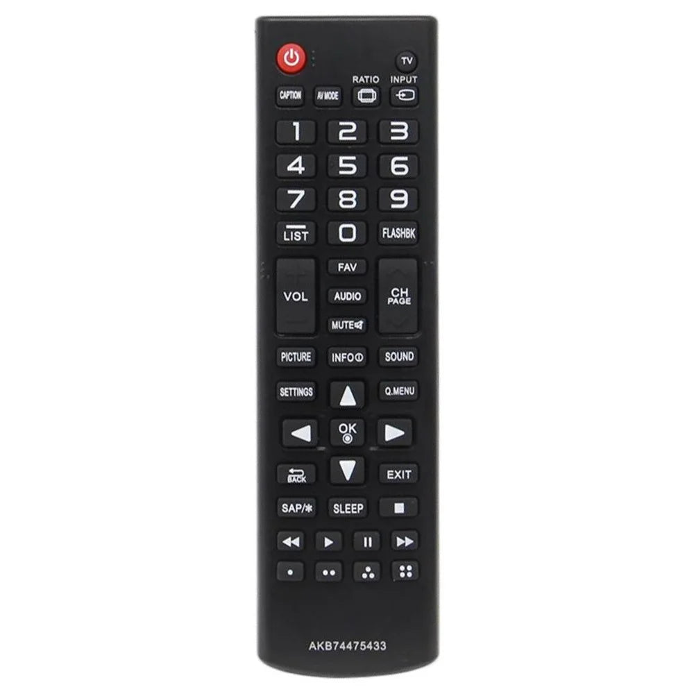 AKB74475433 Remote Control for LG TV IR Infrared Ergonomic Wireless Replacement Handheld Controller - 1