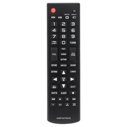 AKB74475433 Remote Control for LG TV IR Infrared Ergonomic Wireless Replacement Handheld Controller - 1