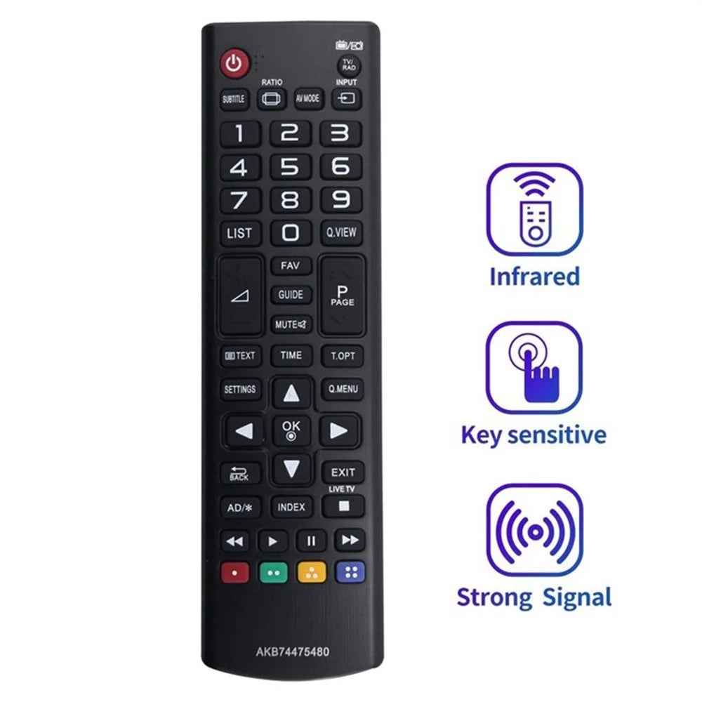 AKB74475480 Remote Control for LG TV Infrared Ergonomic Wireless Replacement Handheld IR Controller - 2