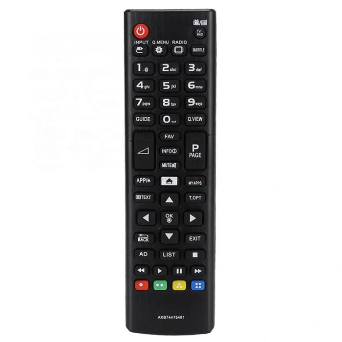 AKB74475481 Remote Control for LG TV 1-10m Range Infrared Ergonomic Wireless Replacement Handheld IR Controller - 1