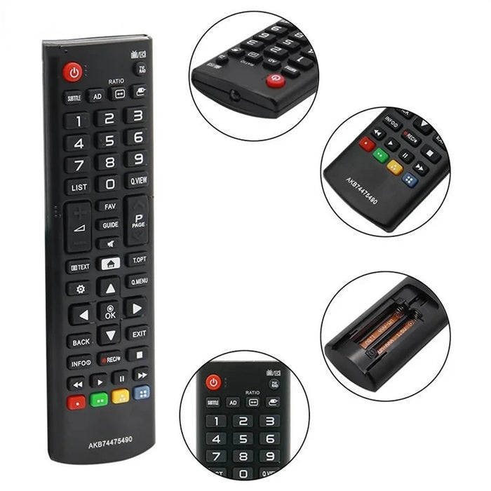 AKB74475490 Remote Control for LG TV Infrared Ergonomic Wireless Replacement Handheld IR Controller - 6