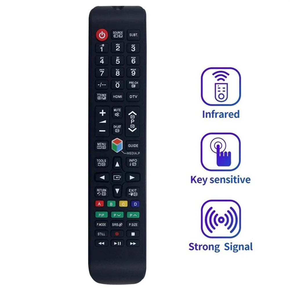 AA83-00655A Remote Control for Samsung TV Infrared Replacement 1-10m Range Handheld IR Controller - 2