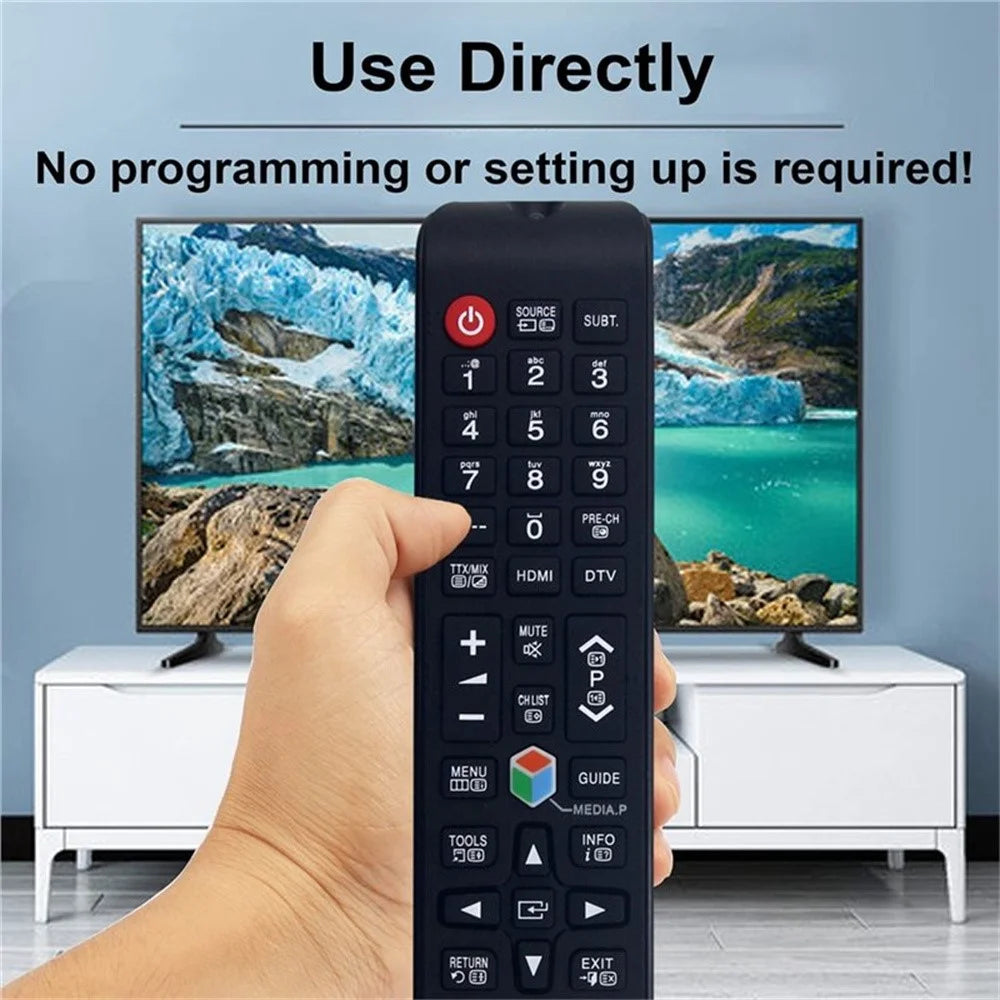 AA83-00655A Remote Control for Samsung TV Infrared Replacement 1-10m Range Handheld IR Controller - 4