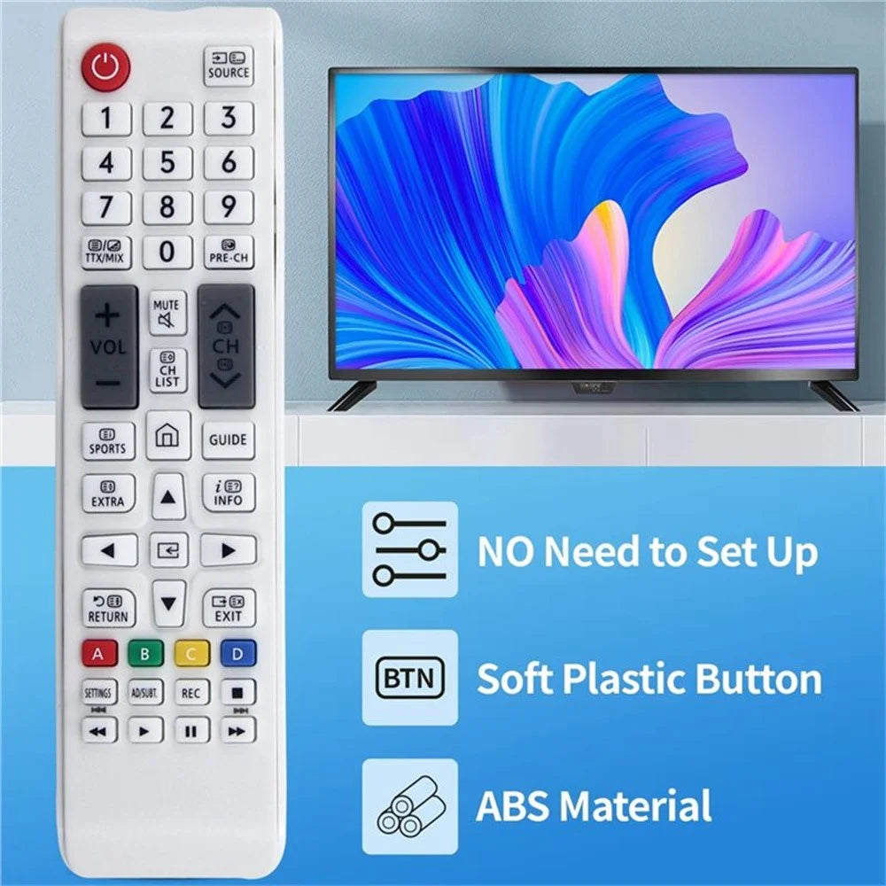 BN59-01248A Remote Control for Samsung TV 1-10m Range Handheld Infrared Replacement IR Remote Controller - 3