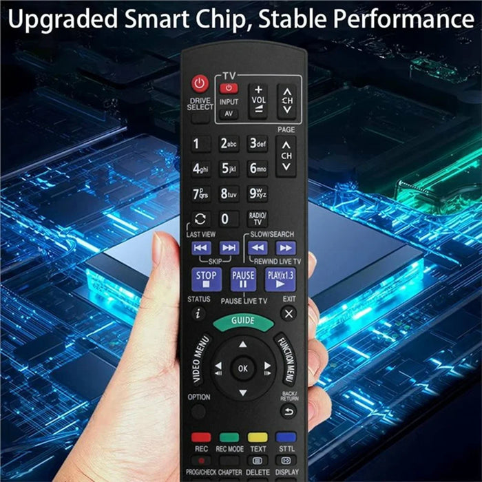 N2QAYB001059 Remote Control for Panasonic Blu-ray DVD Player Ergonomic Infrared Wireless Replacement IR Controller - 3