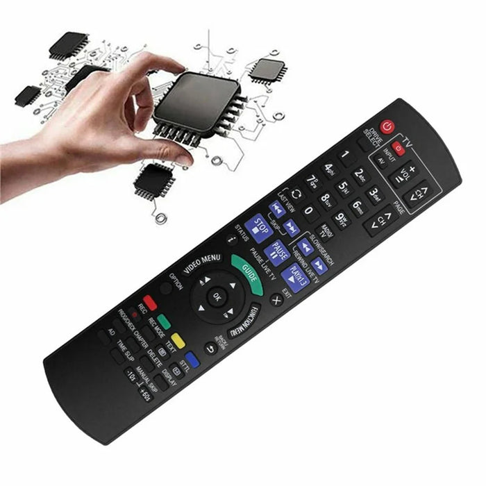 N2QAYB001059 Remote Control for Panasonic Blu-ray DVD Player Ergonomic Infrared Wireless Replacement IR Controller - 4