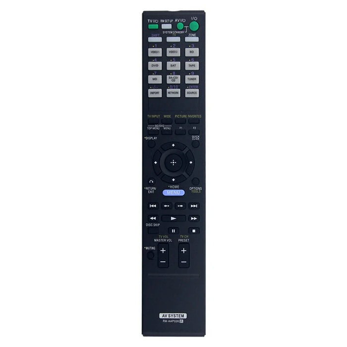 RM-AAP026 Remote Control for Sony DVD Amplifier Player Infrared Replacement IR Controller - 1