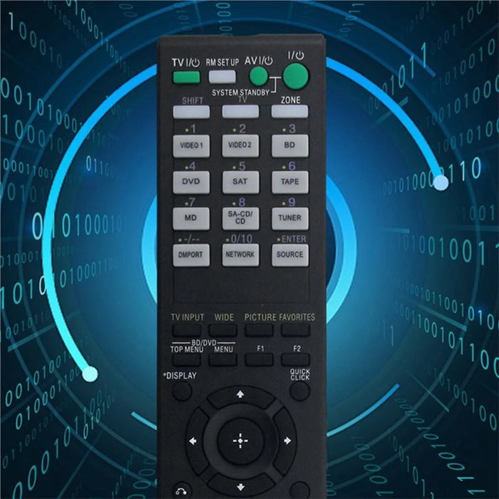 RM-AAP026 Remote Control for Sony DVD Amplifier Player Infrared Replacement IR Controller - 5