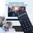 GA857WJSA Ergonomic Remote Control for Sharp TV Long-Distance Infrared IR Television Controller - 5