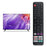 EN3A52N For Hisense TV Remote Control Ergonomic Infrared Replacement Controller with Netflix YouTube Prime Video - 4
